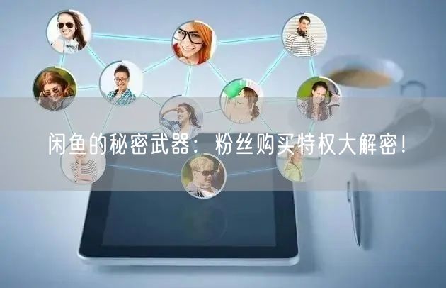 闲鱼的秘密武器：粉丝购买特权大解密！