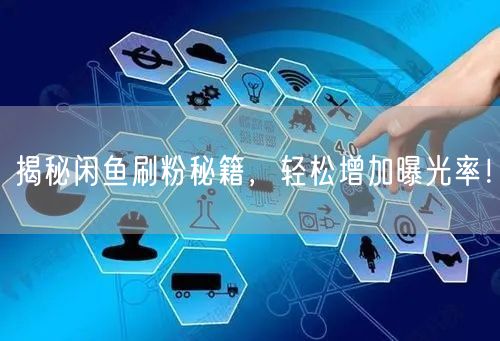 揭秘闲鱼刷粉秘籍，轻松增加曝光率！