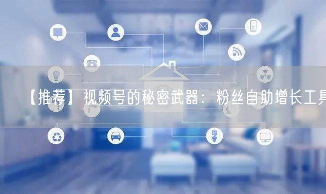 【推荐】视频号的秘密武器:粉丝自助增长工具!